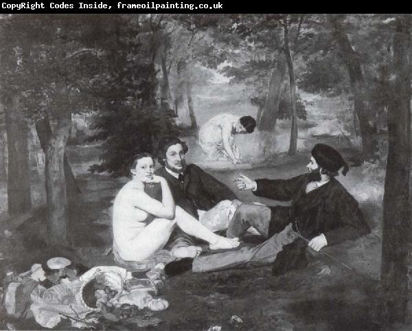 Edouard Manet Das Fruhstuch im Freien